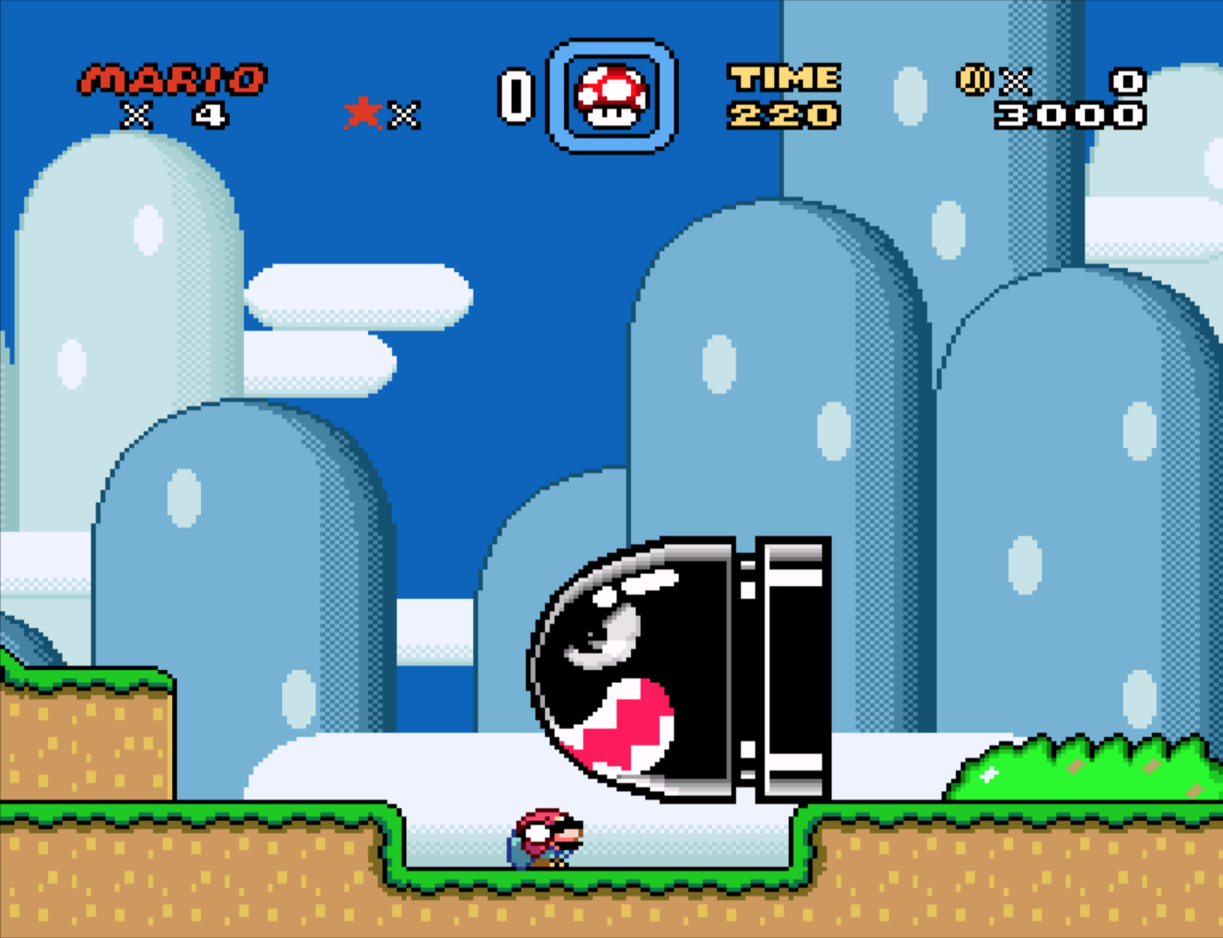 The Banzai Bill is one of the first enemies Mario meets in Super Mario World, to show off what the system was truly capable of.