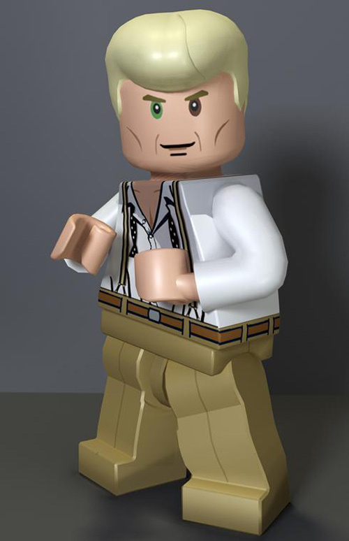 Lego doesn't quite capture "The Bulge"