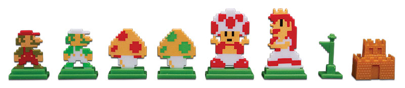 The Retro tokens in Super Mario Bros. Monopoly look amazing.