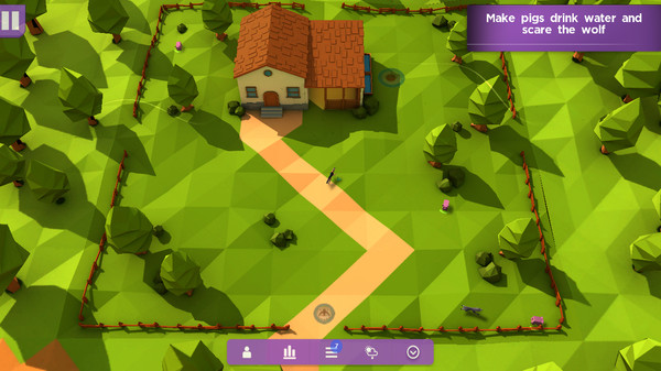 polygons are no match for dog!