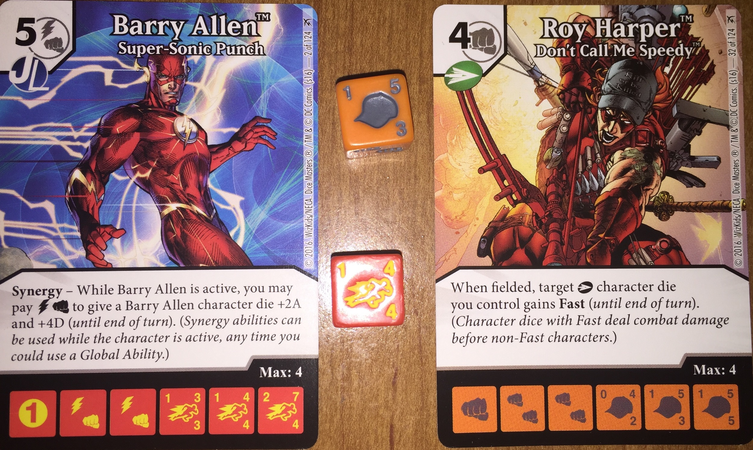 Green Arrow 2x #029 Professor Zoom Out of Time Dice Masters 