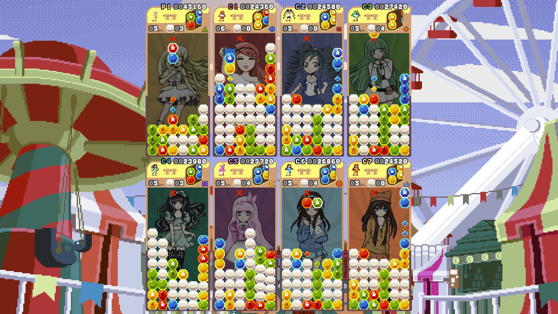 8 Player Arcade mode