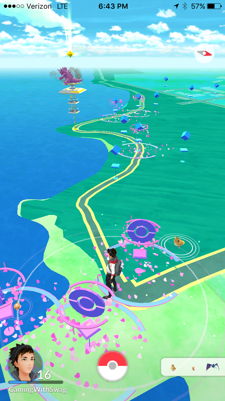 Tons of Pokestops with lures galore and rare Pokemon to be found.
