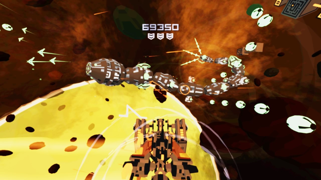 Boss fights in Kromaia Omega are both challenging and entertaining!