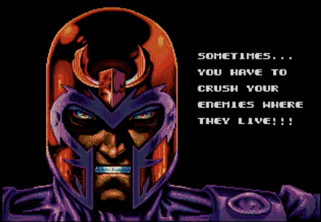 It's always Magneto...