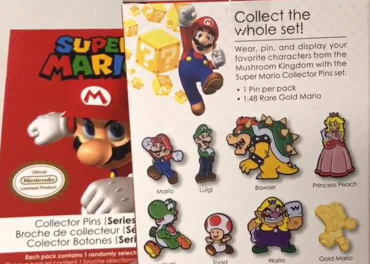The odds of Gold Mario are 1:48.