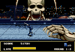 Hack-and-Slash mode, similar to Golden Axe II.