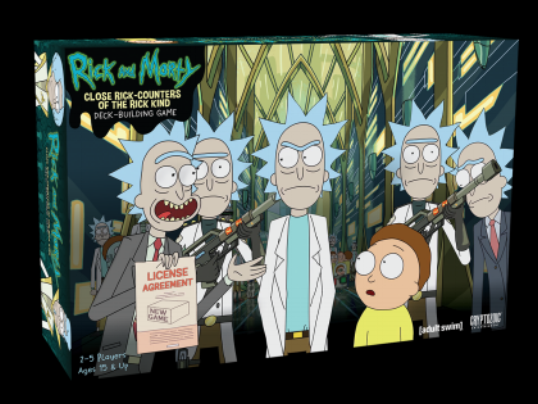 Cryptozoic Entertainment Morty Deckbuilding Game Close Counters of The Rick Kind for sale online 