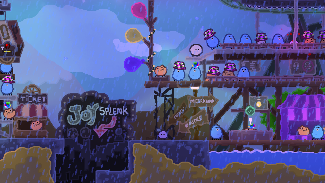Wuppo has gorgeous hand-drawn visuals similar in style to Yoshi’s Island.