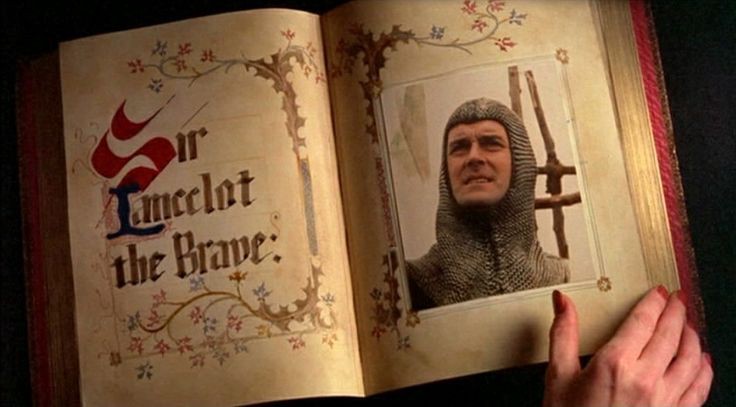 Sadly there was no Sir Robin in the game.