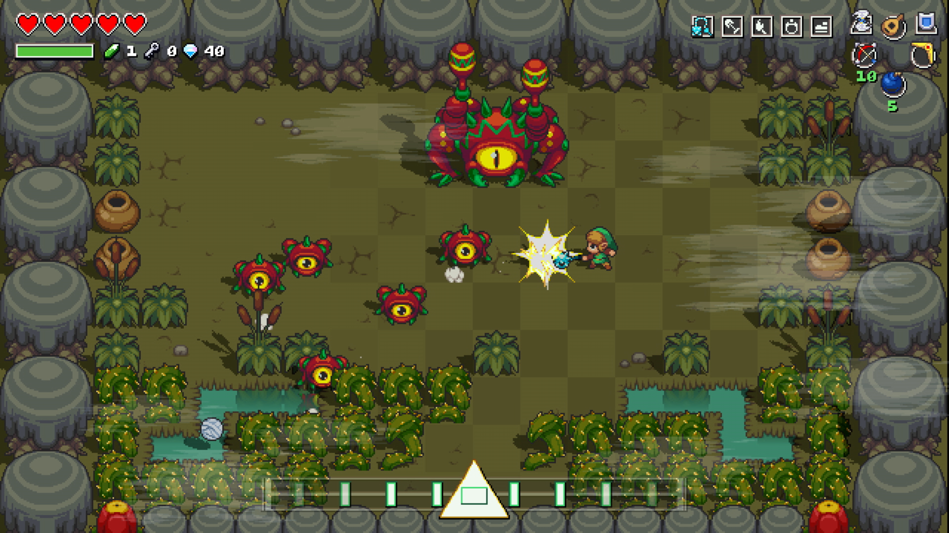 One of the bosses, the Gohmaracas.