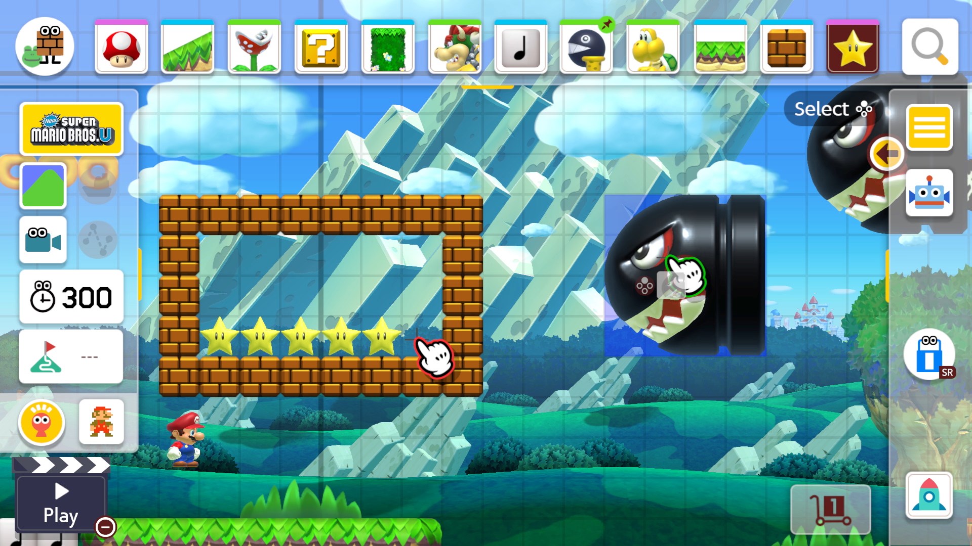 Place almost anything that you can imagine in Super Mario Maker 2.