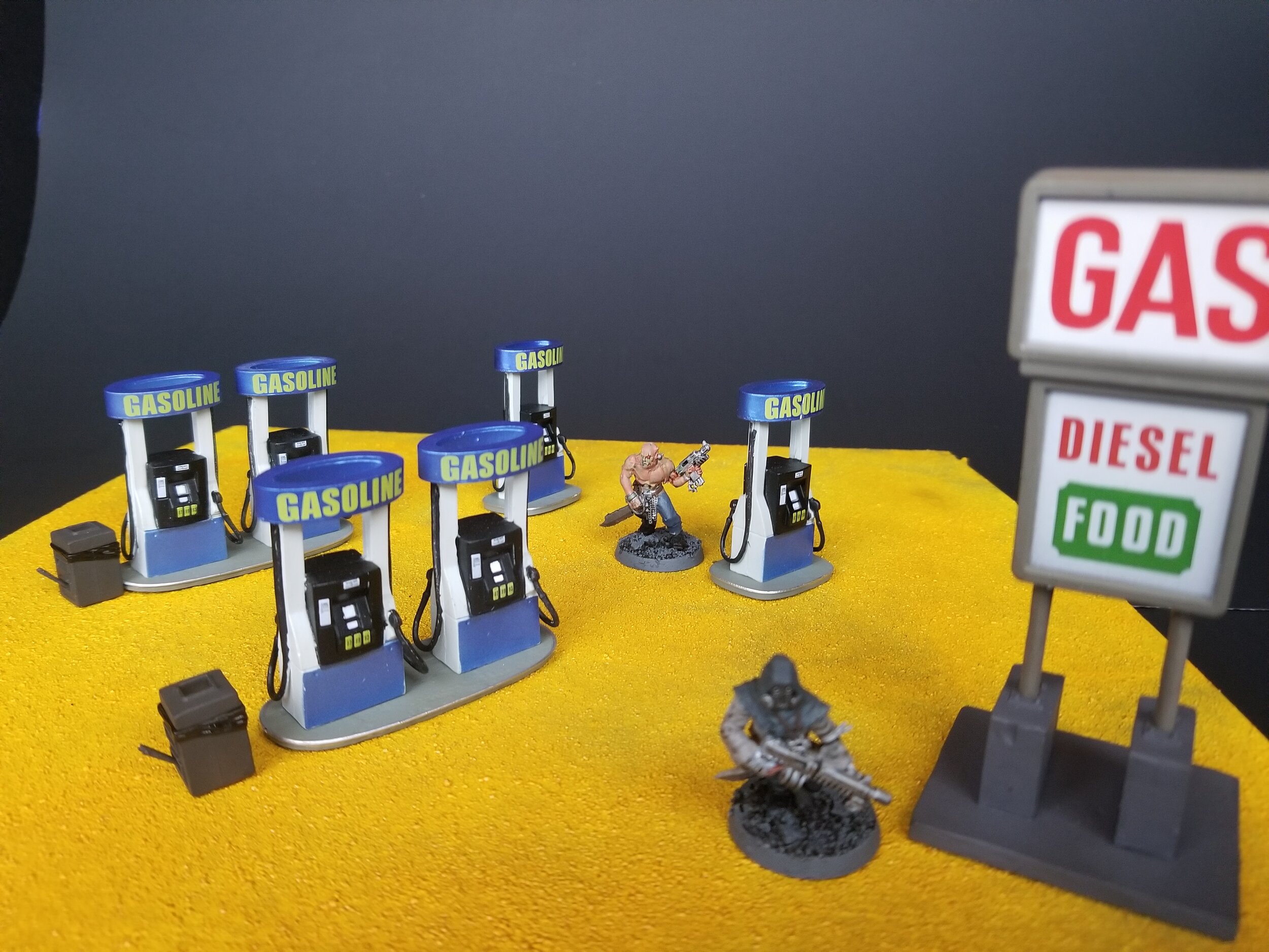Miniature Spotlight: 4D Settings Gas Station — GamingWithSwag.com 