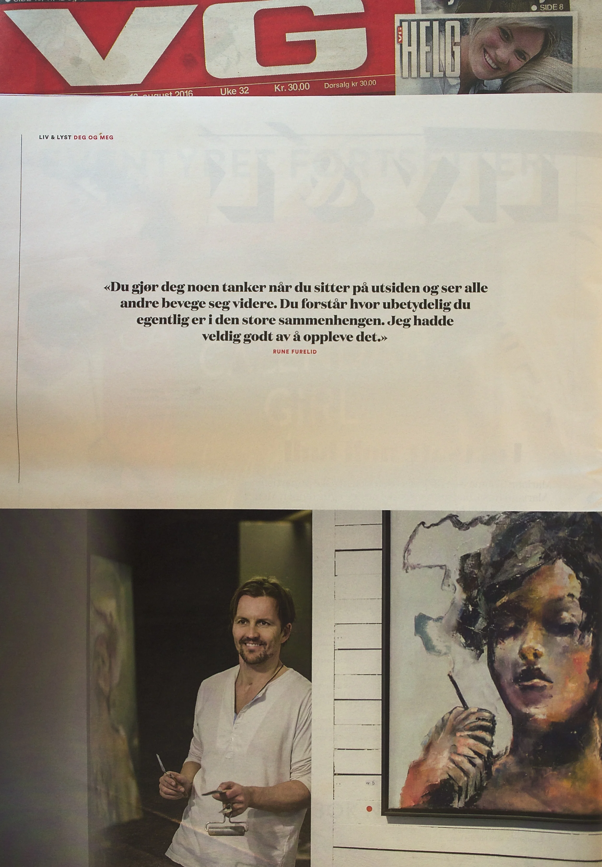 VG Helg kom på besøk i Ålesund, sommaren 2016.