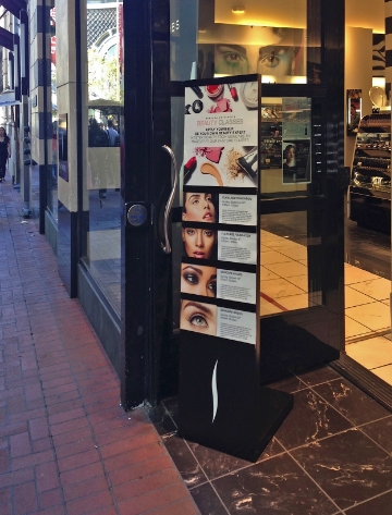 Sephora Education Sign Holder