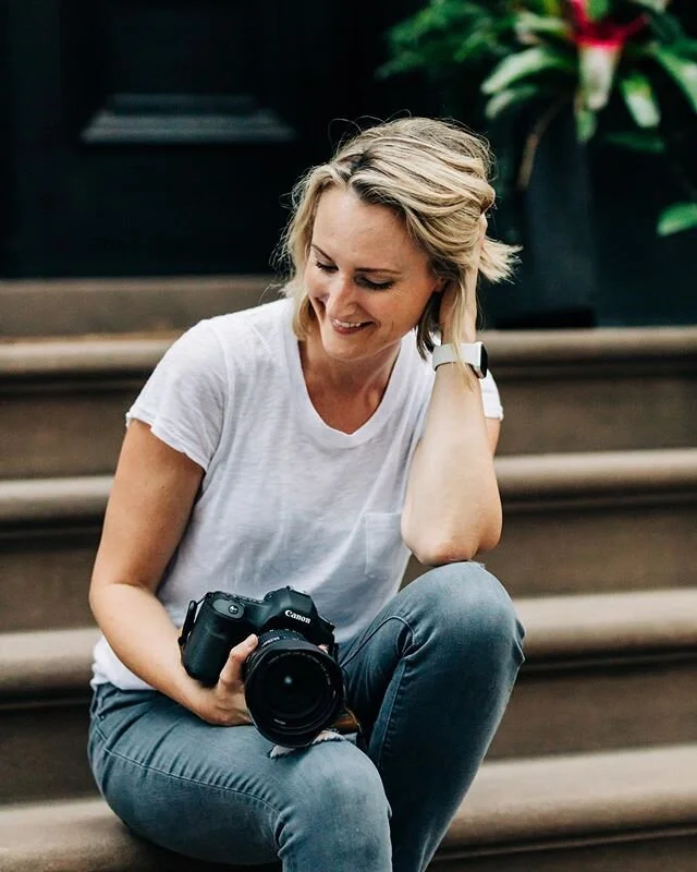 Oh how I wish I were sitting back on these steps in Brooklyn, hanging out with a bunch of photographers... sharing lots of laughs and goals for our businesses and working towards growth. I had no idea what was coming and little had to do with the apo