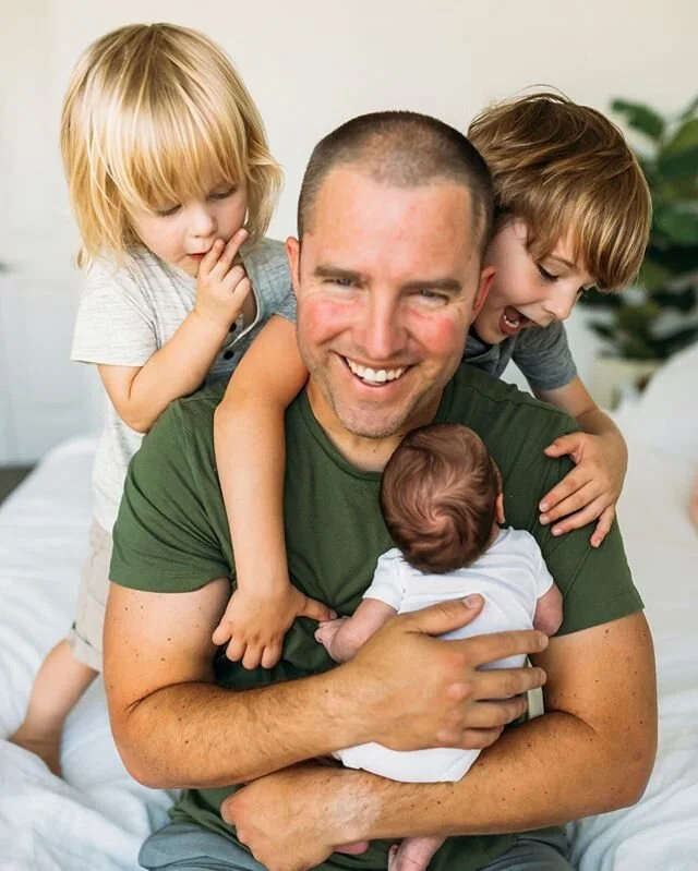Happy (early) Father&rsquo;s Day to my husband and these three lucky kiddo&rsquo;s dad, Brett. Prior to us having our first, I always thought &ldquo;Brett&rsquo;s going to be such a good dad&rdquo; (which has turned out to be true), but wow was I sup