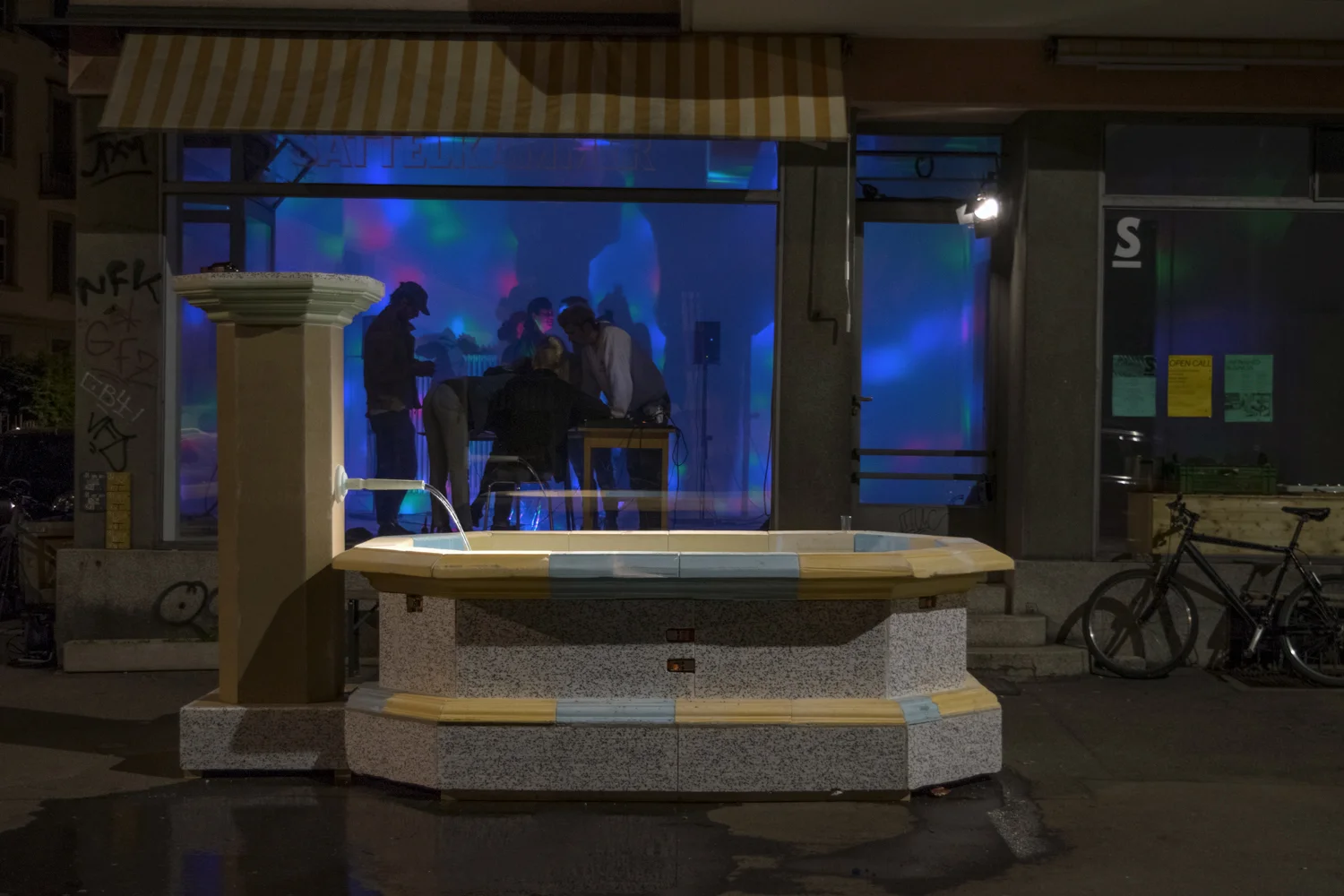 Ausstellung “Open Call” von Lina Luna Bornhauser / Lisa Zuber &amp; Robin Mettler / Sina Schöpf, April 2019Kuration: Samuel Rauber