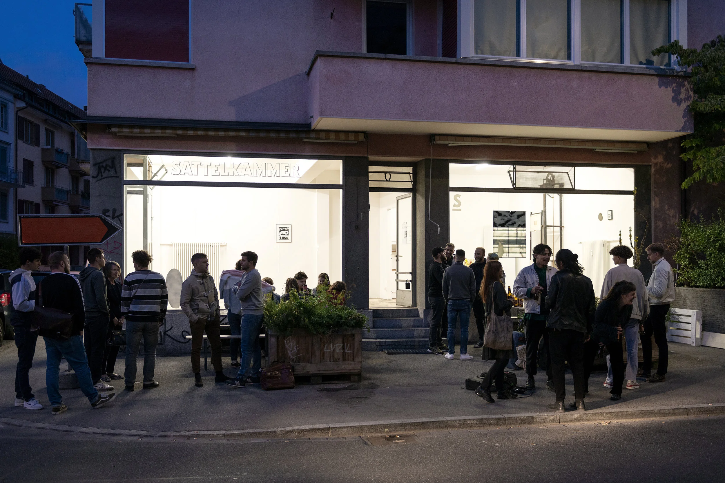 Ausstellung “Raumung” von Sebastian Haas, September 2019Kuration: Samuel Rauber