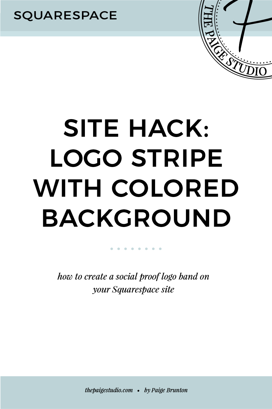 Squarespace hack: How to build a colored page section with rotating logos.png