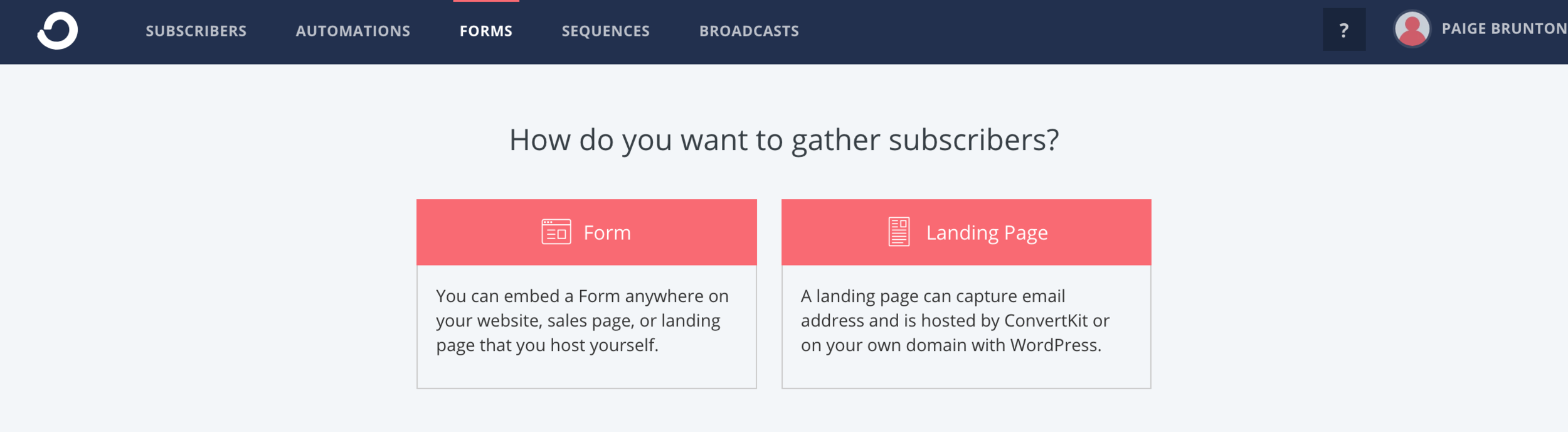 Creating a form that can be embedded on site.png