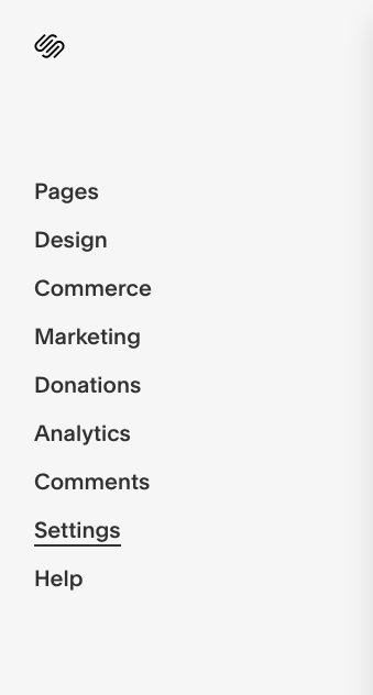 How to shorten a URL with Squarespace redirects - Settings.png
