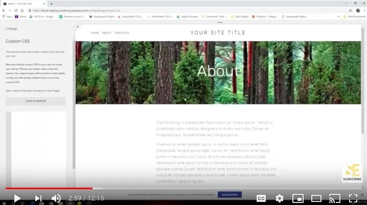 35 Css Code Snippets Plugins For Your Squarespace Site Paige