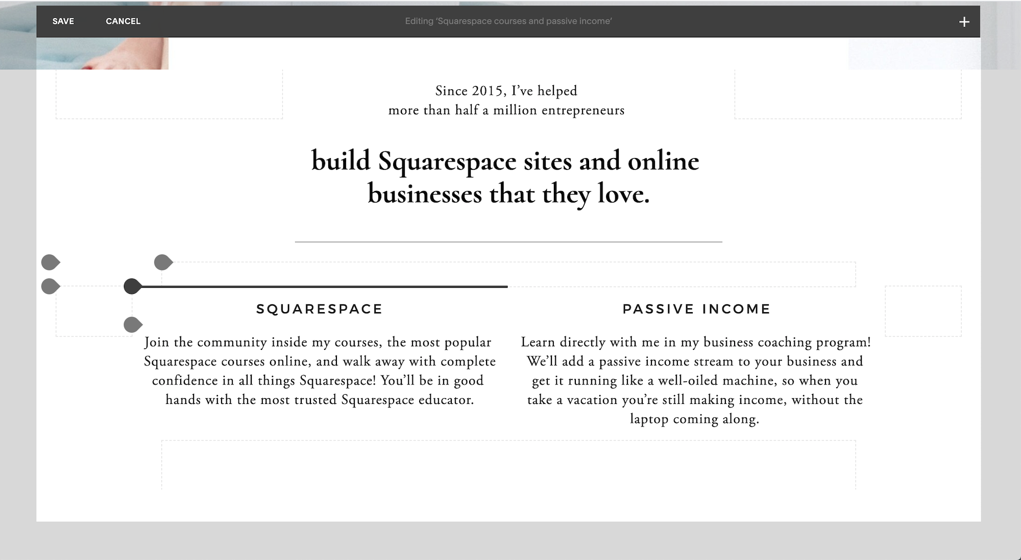 14 design secrets to build a Squarespace website fast — Paige Brunton
