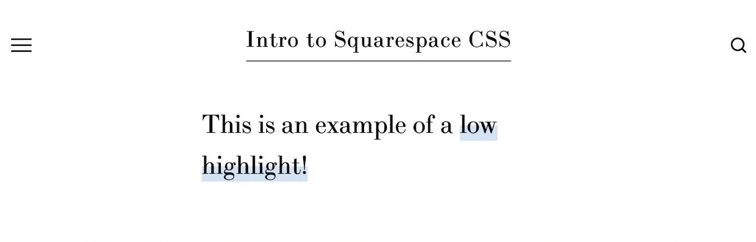 Squarespace CSS: 10 tips for customizing your site's fonts & text ...