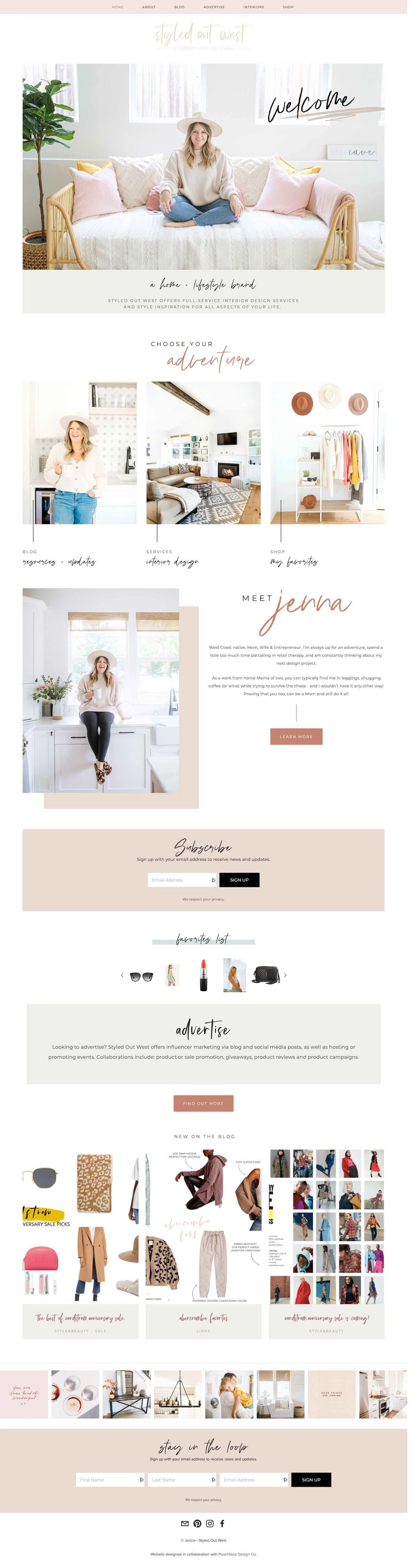 20 Best Example Squarespace Websites Blog Edition Paige Brunton Squarespace Templates Squarespace Designer Courses