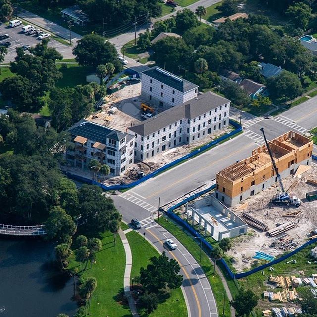 Congrats to @frankstarkey of People Places on his progress building a beautiful incremental urban project &quot;The Central&quot; in New Port Richey, Florida!
