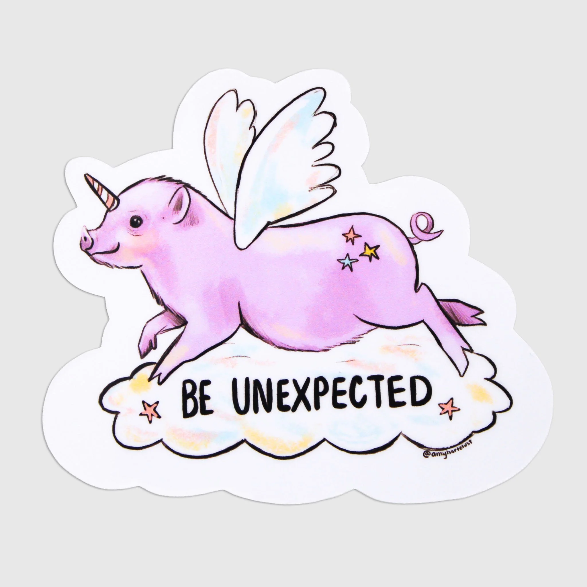 Be Unexpected Vinyl Sticker