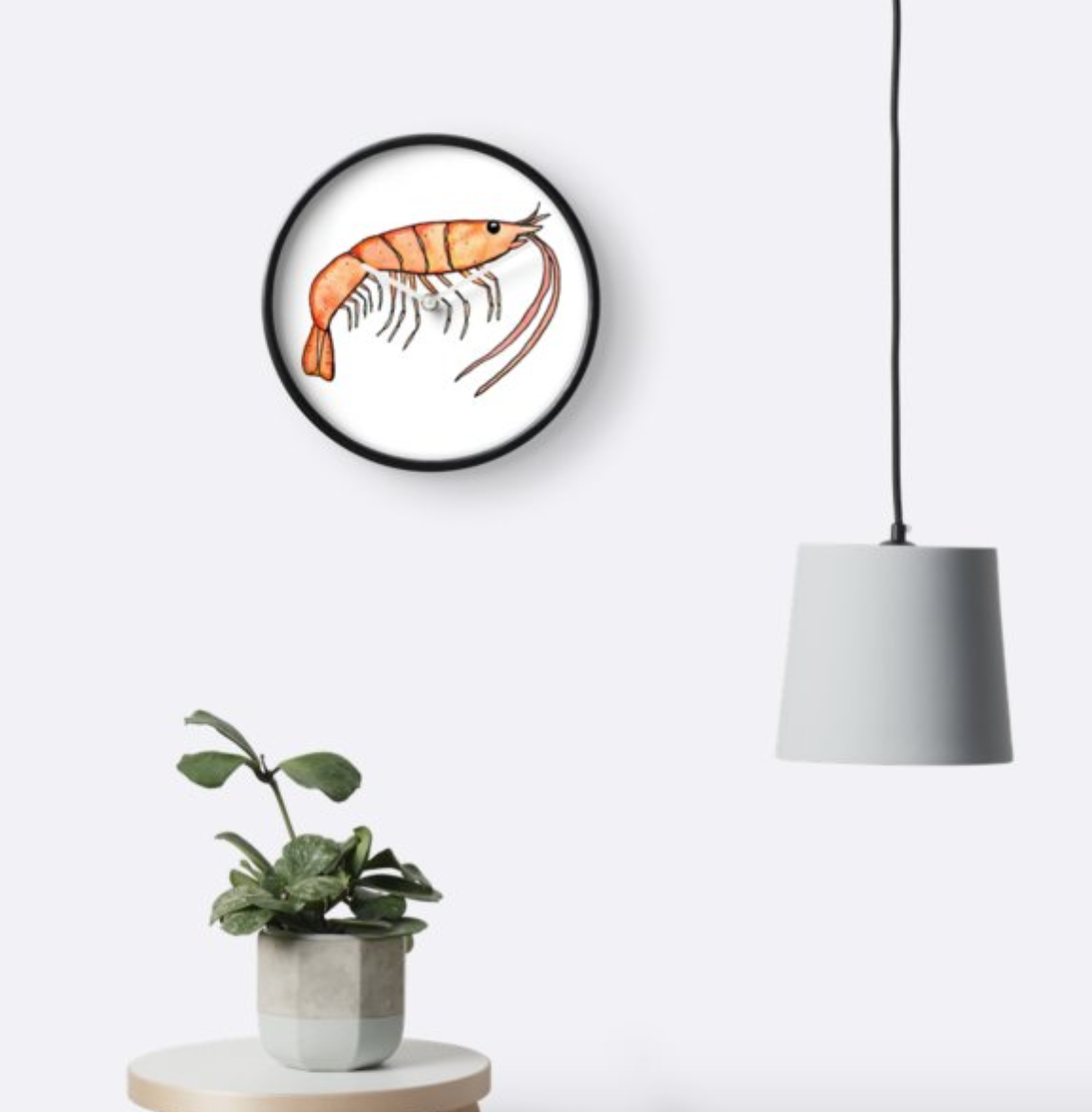 Prawn clock