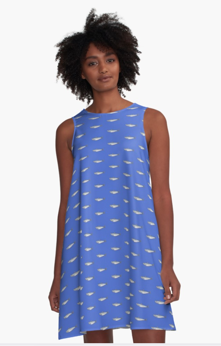 Sardine A-line dress