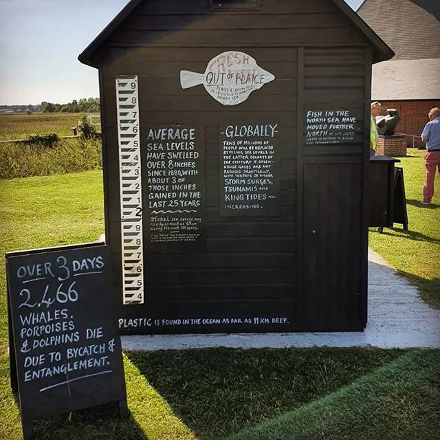 Inspired to see signage like this around the world! π My lovely housemates spotted this in Suffolk this summer. #savetheseas