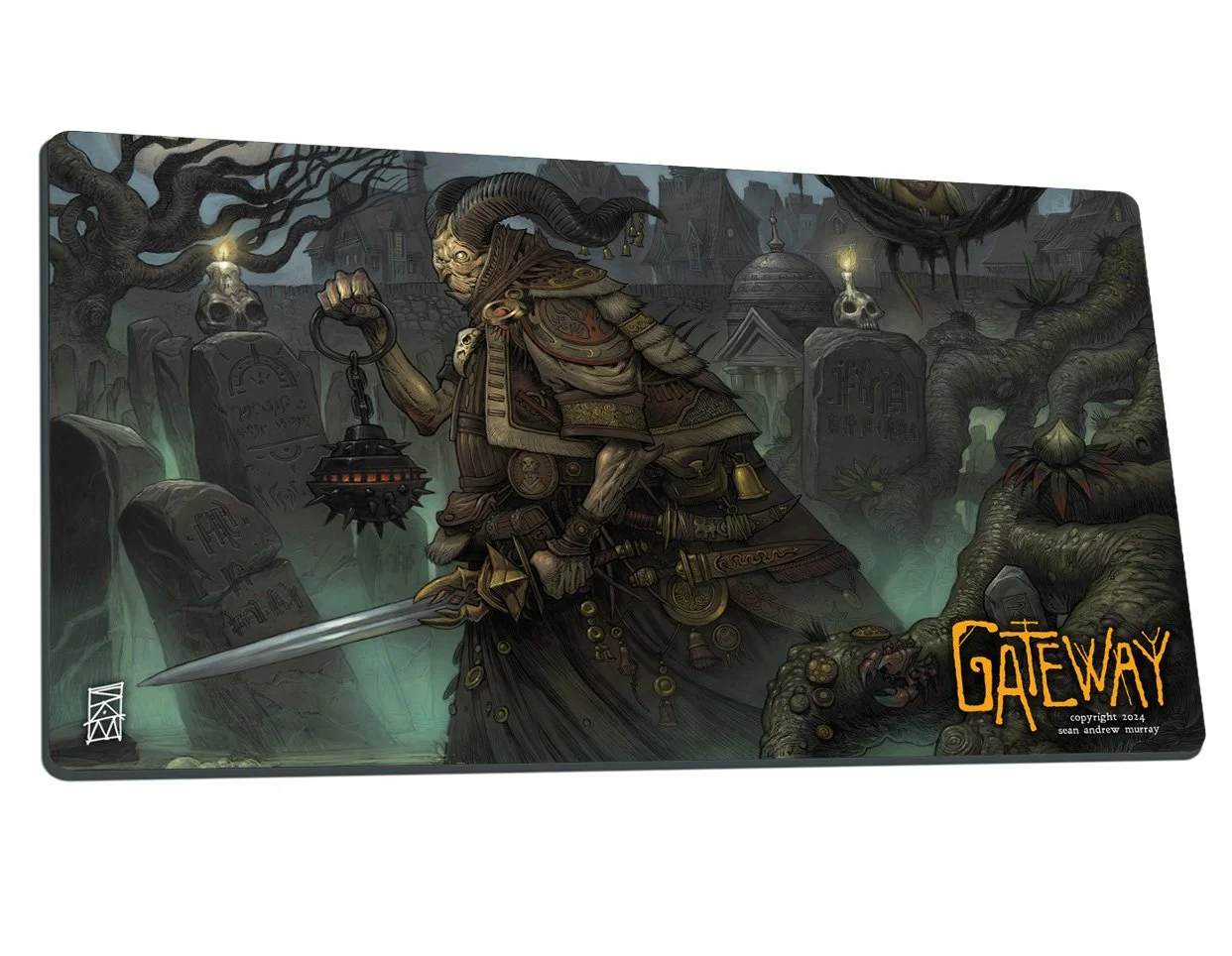 "Gravemaster" Playmat