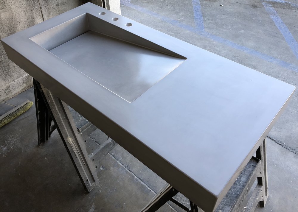 Slot drain concrete sink at home depot Slot drain concrete sink at home depot