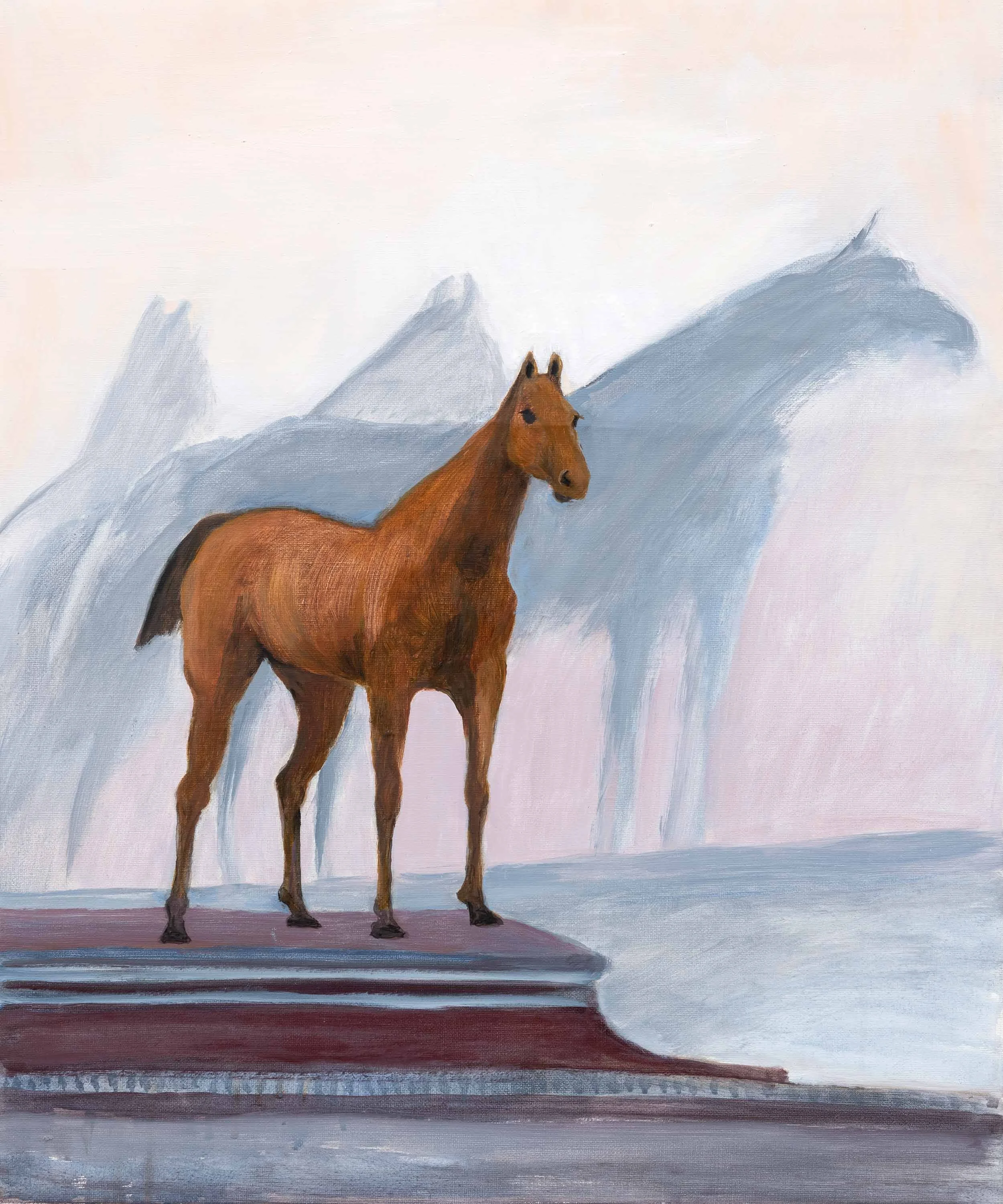 Hest og skygger