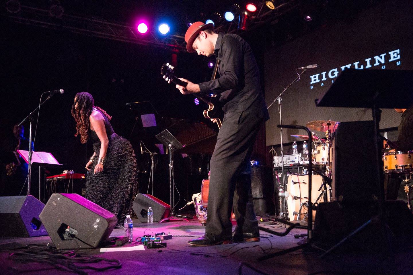 With Somi at the Highline Ballroom