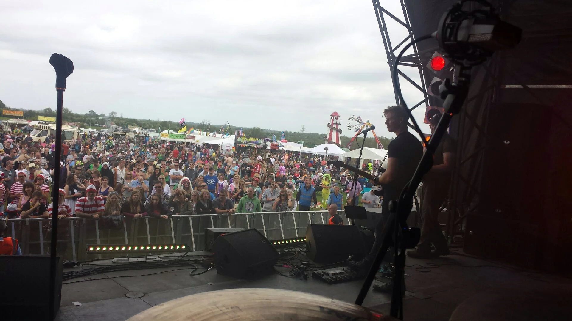 Me onstage at Glasto!
