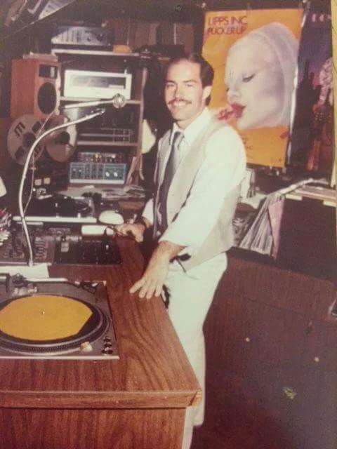 DJ MC and owner David Brown