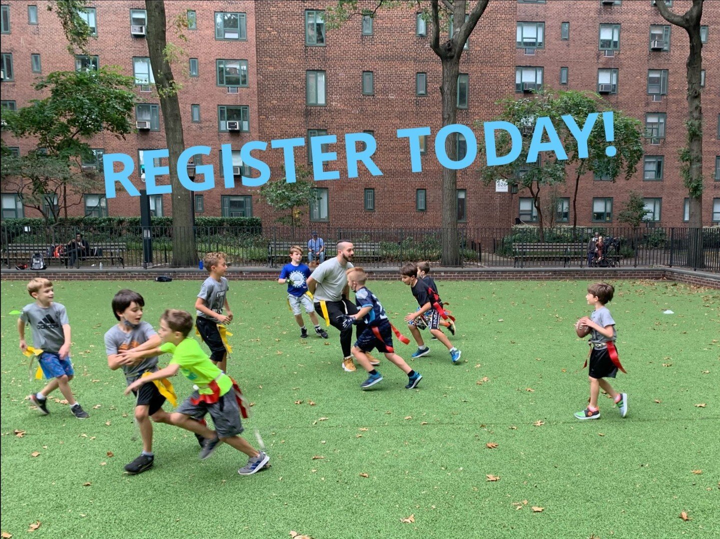 Register today for our Stuytown flag football group!