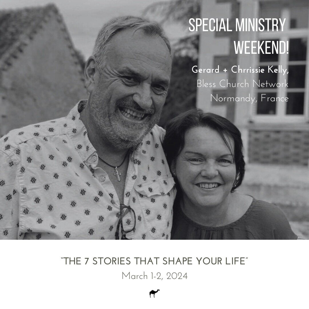 JOIN US TONIGHT + TOMORROW!
All details + Please RSVP on our link tree!

This Special Ministry Weekend + Mini Retreat Experience is w/ Gerard + Chrissie Kelly from Bless Network, Normandy, France. Gerard + Chrissie are the leaders of the Bless Networ