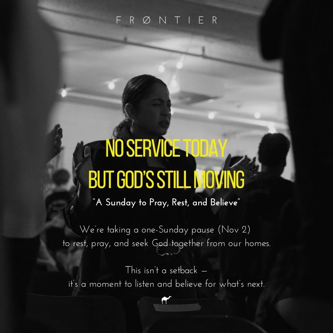 Today we pause &mdash; not because the story is over, but because God is still writing it.

Join us in prayer, fasting, and worship from home as we believe for restoration, reconciliation, and the next open door.

We&rsquo;ll be back together next Su