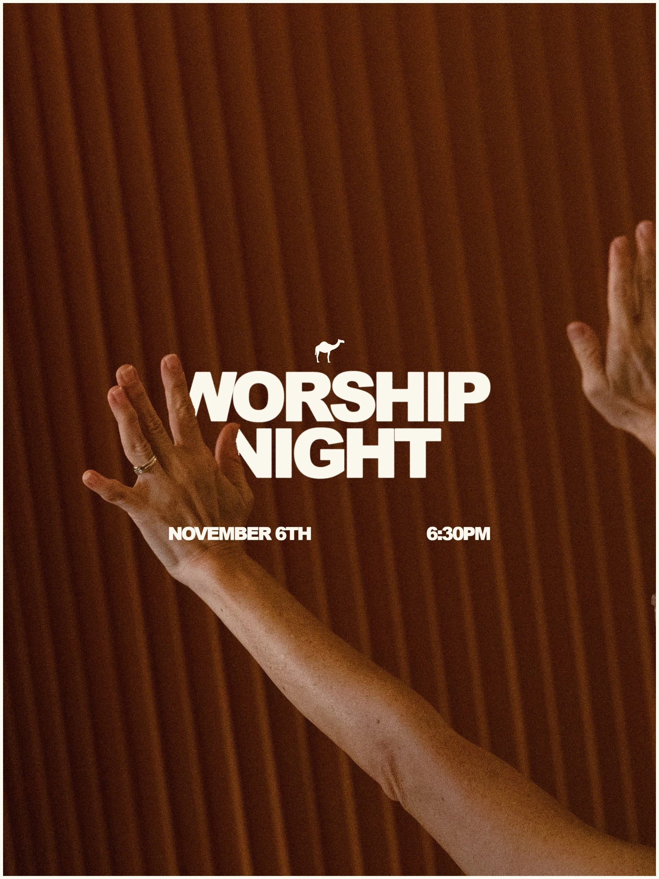 ⚠️ANNOUNCING⚠️ Out next worship night is happening on Friday, November 6th in the small chapel &amp; we want to see you there.

We&rsquo;re excited to continue gathering together with one purpose, to exalt the name of Jesus. These nights are open to 