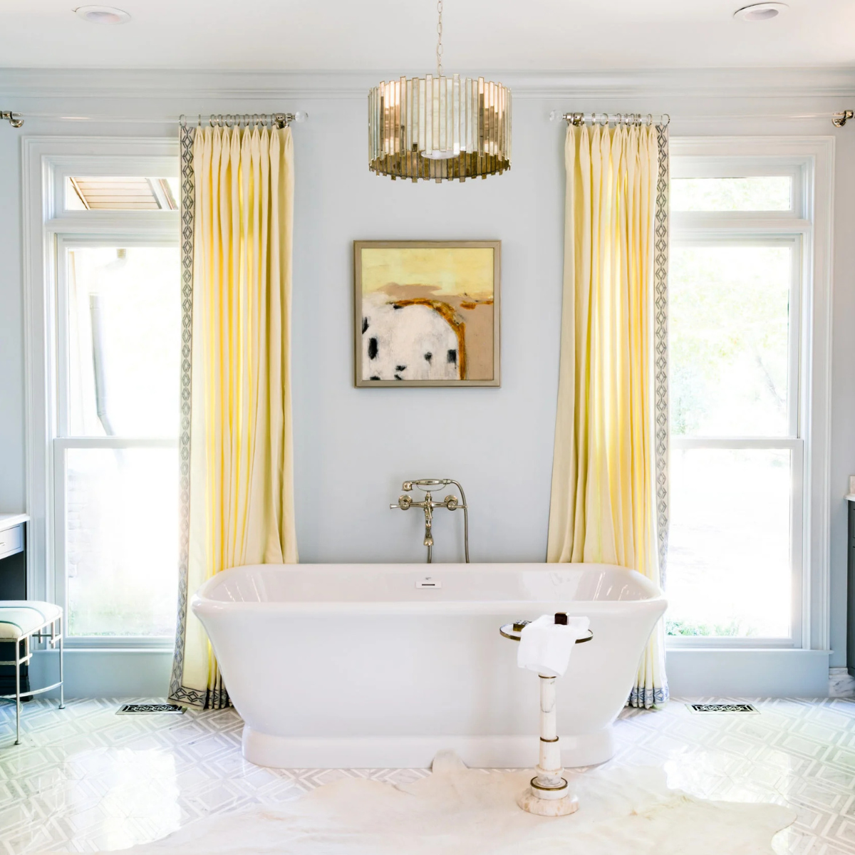 Panama City Beach Bathroom Renovation by Natalie Clayman Interior Design
