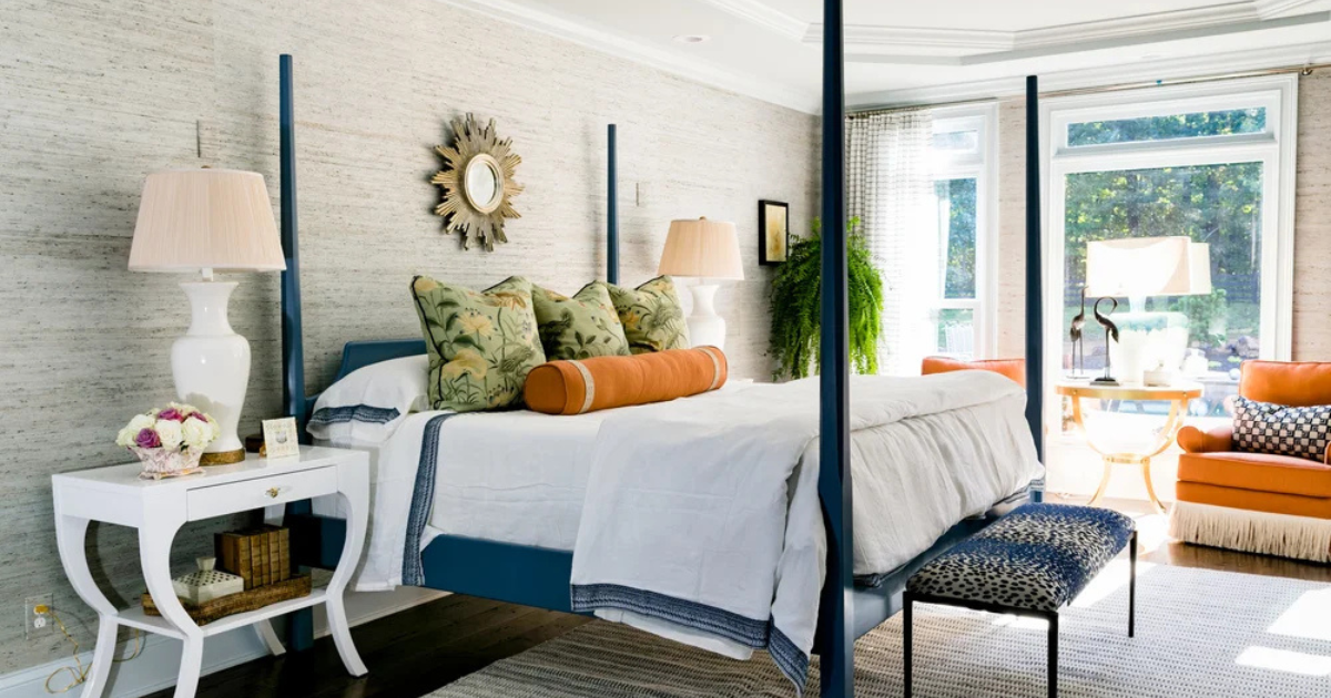 Panama City Beach Florida Bedroom Remodel by Natalie Clayman Interior Design