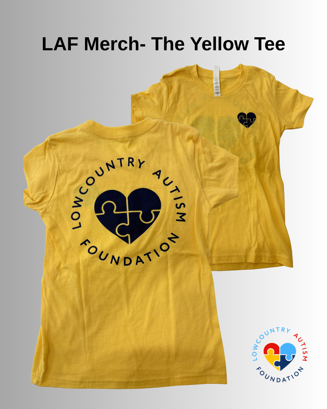 LAF Merch- The Yellow Tee