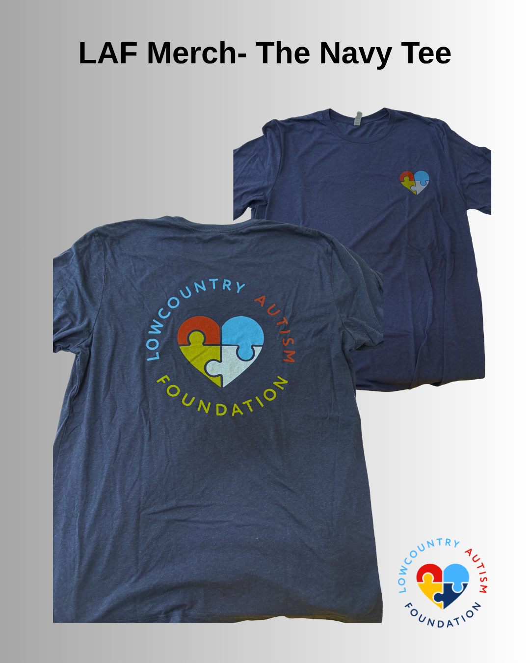 LAF Merch- The Navy Tee