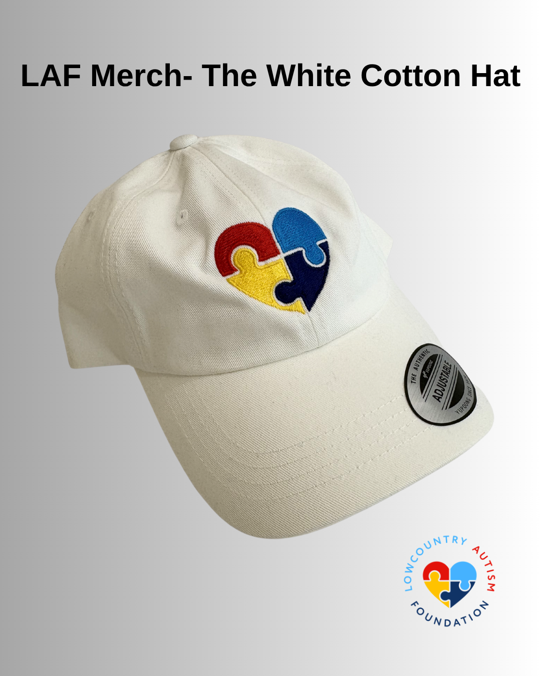LAF Merch- The White Cotton Hat